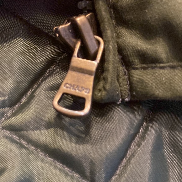 NWOT Chaps Military Green Vest - Picture 7 of 12